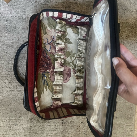 BRIGHTON Vintage Lansky Toiletry Cosmetic Travel Bag - **READ DESCRIPTION** - Picture 3 of 6